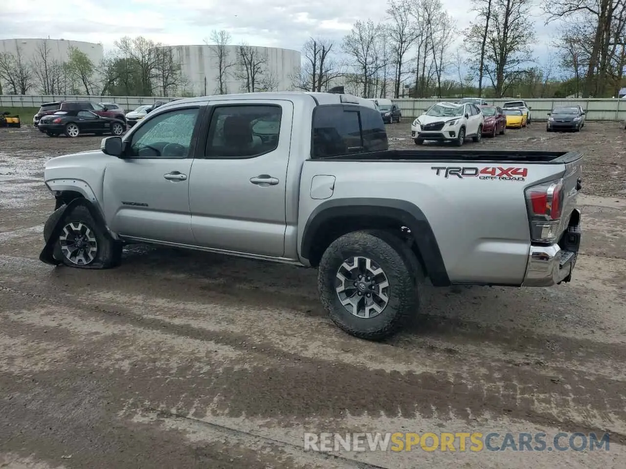 2 Photograph of a damaged car 3TMCZ5AN1PM558117 TOYOTA TACOMA 2023