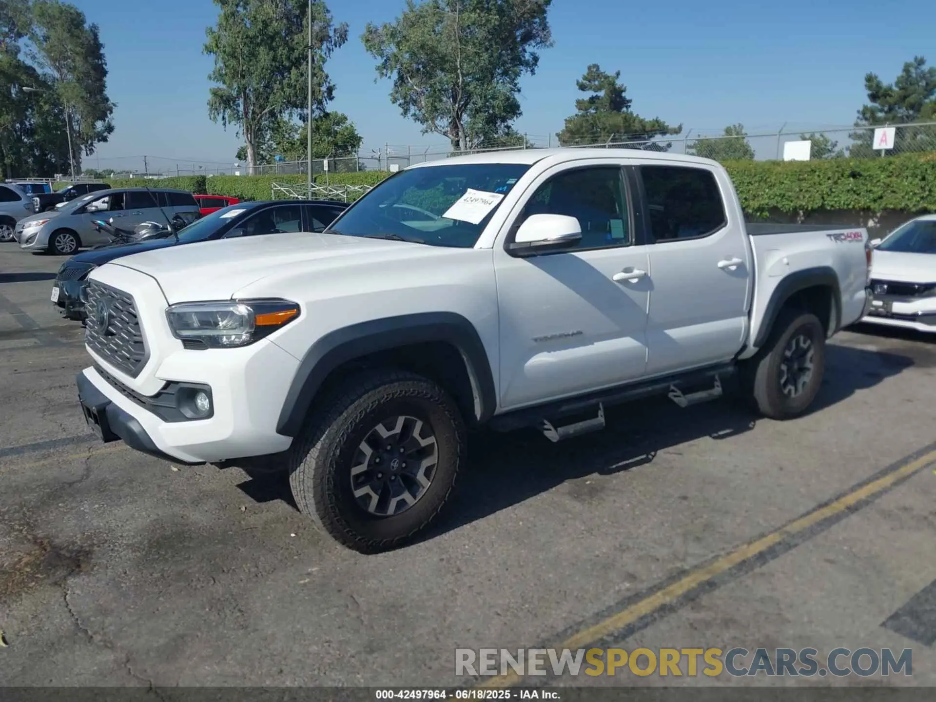 2 Photograph of a damaged car 3TMCZ5AN1PM574799 TOYOTA TACOMA 2023