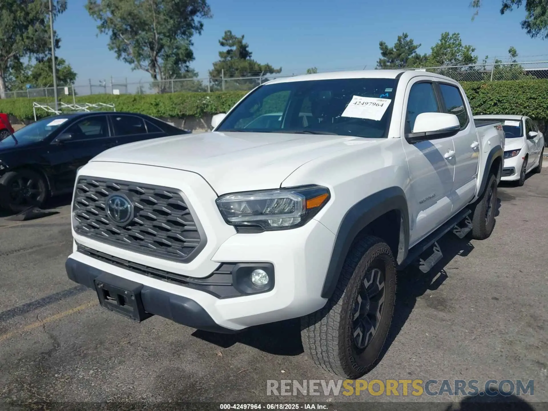 6 Photograph of a damaged car 3TMCZ5AN1PM574799 TOYOTA TACOMA 2023