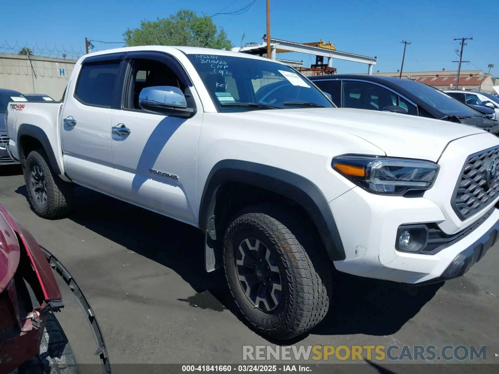 1 Photograph of a damaged car 3TMCZ5AN1PM577153 TOYOTA TACOMA 2023