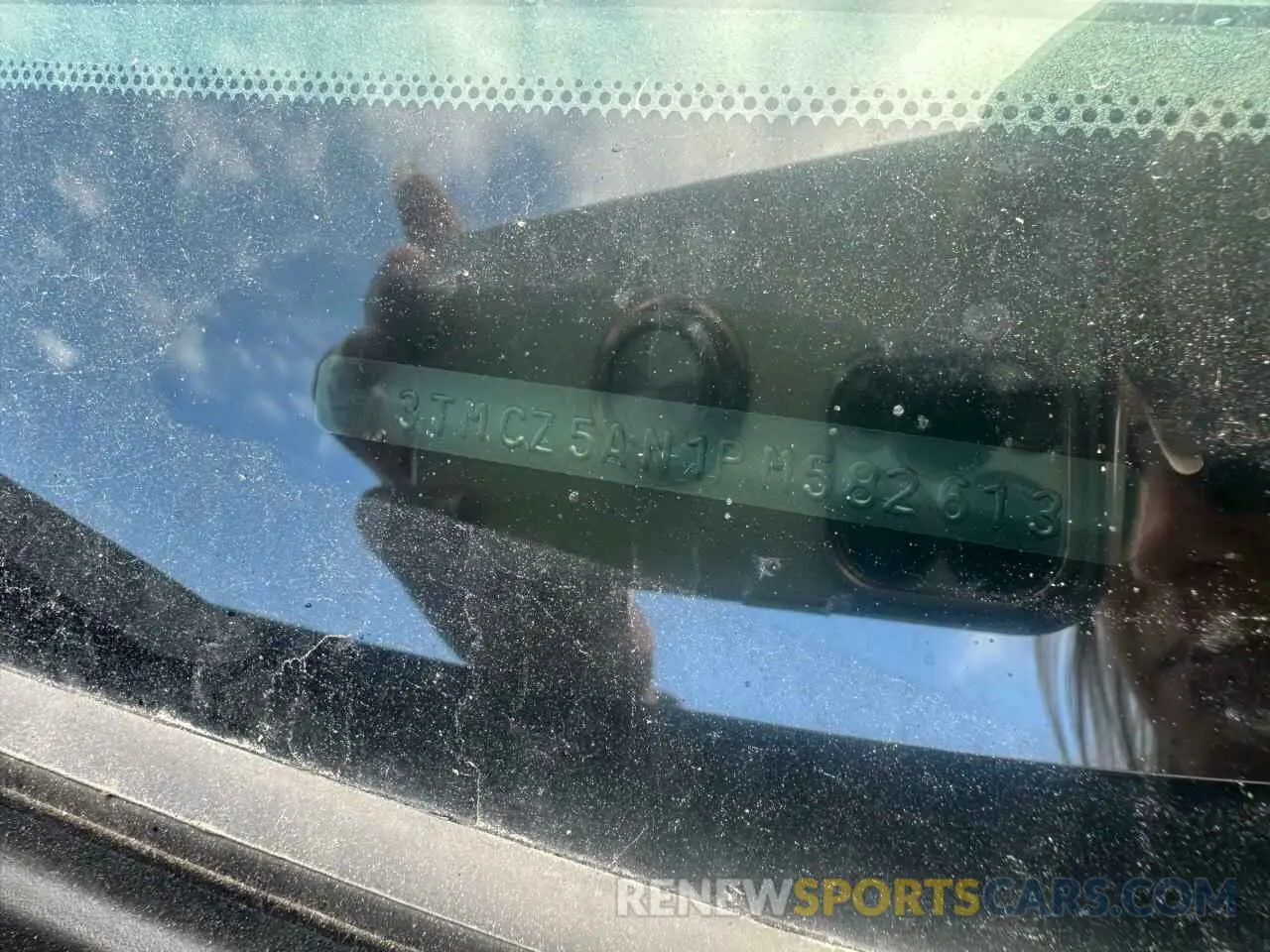 12 Photograph of a damaged car 3TMCZ5AN1PM582613 TOYOTA TACOMA 2023