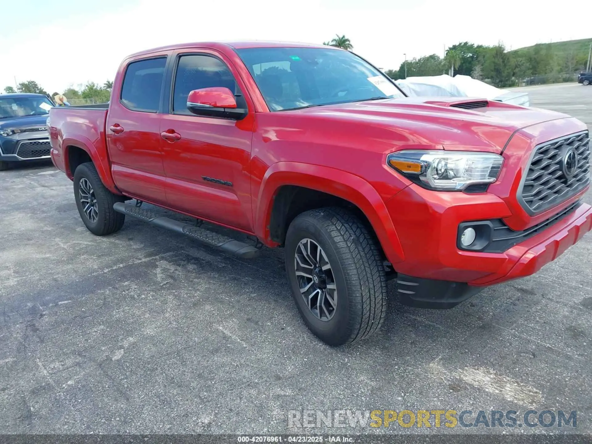 1 Photograph of a damaged car 3TMCZ5AN1PM583051 TOYOTA TACOMA 2023