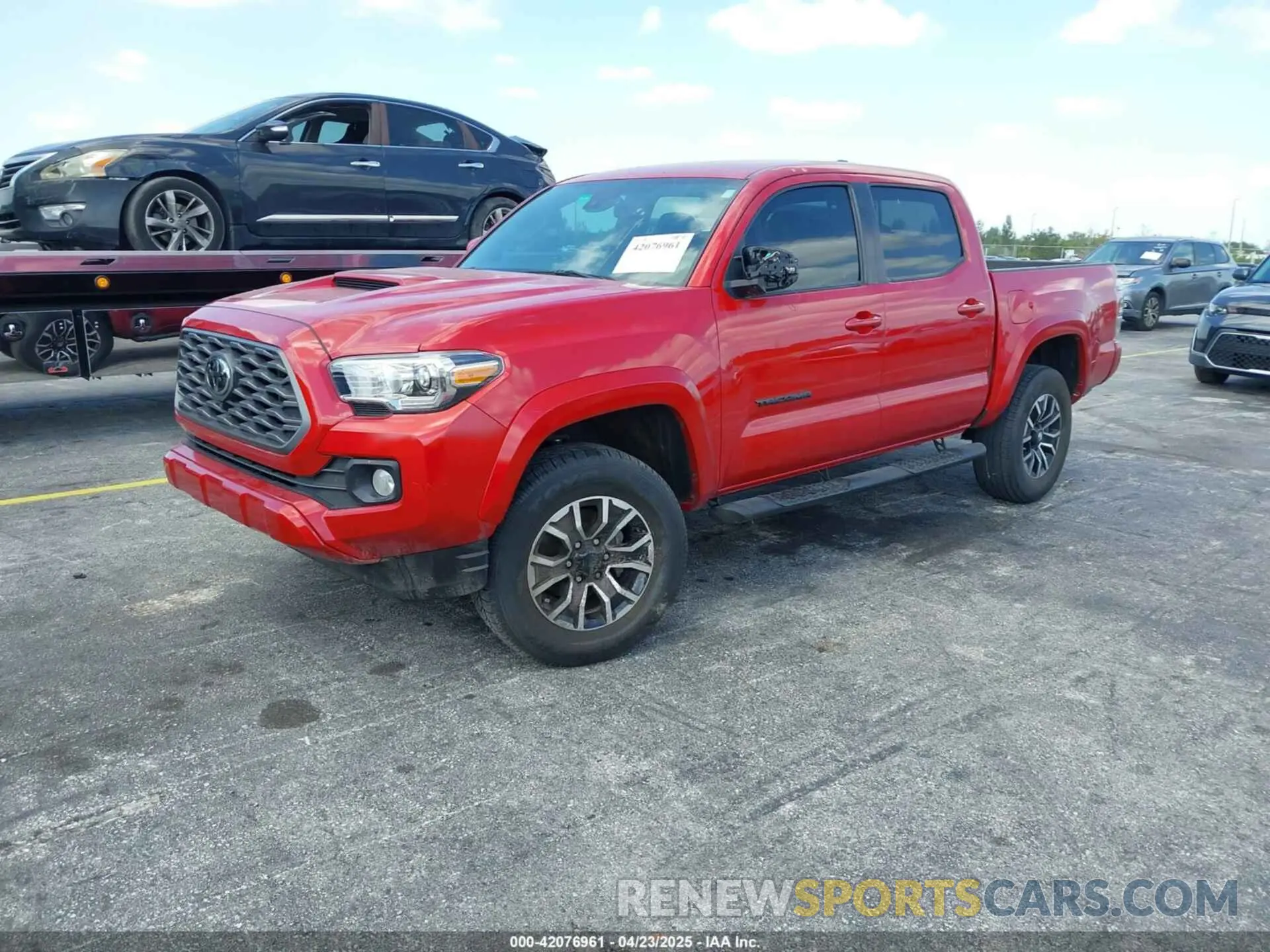 2 Photograph of a damaged car 3TMCZ5AN1PM583051 TOYOTA TACOMA 2023