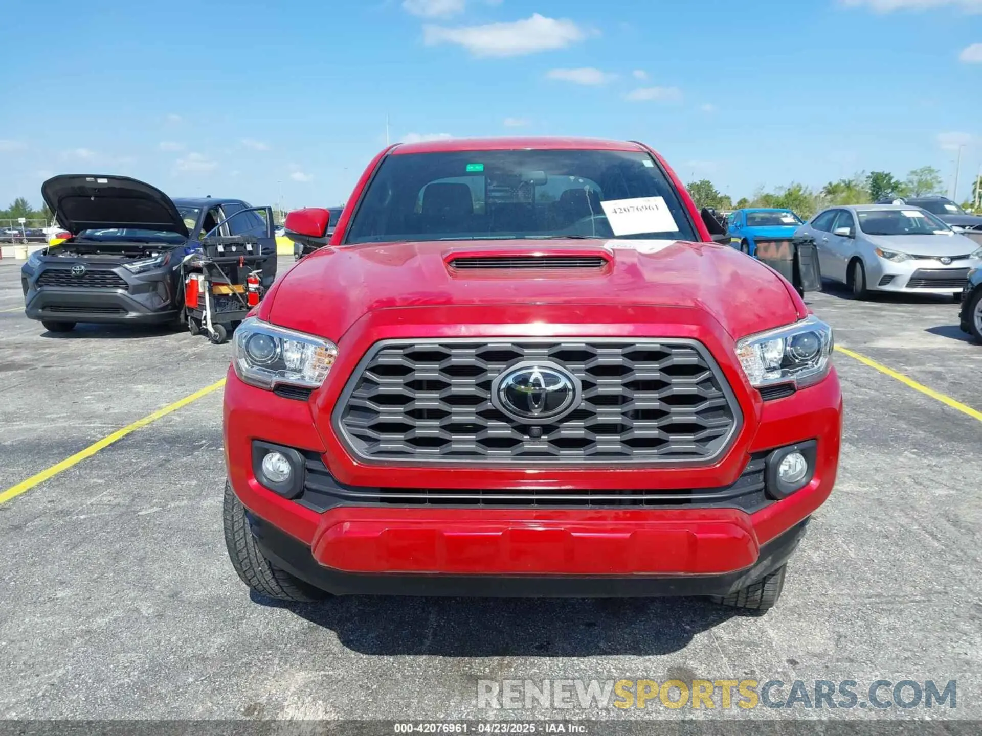 6 Photograph of a damaged car 3TMCZ5AN1PM583051 TOYOTA TACOMA 2023