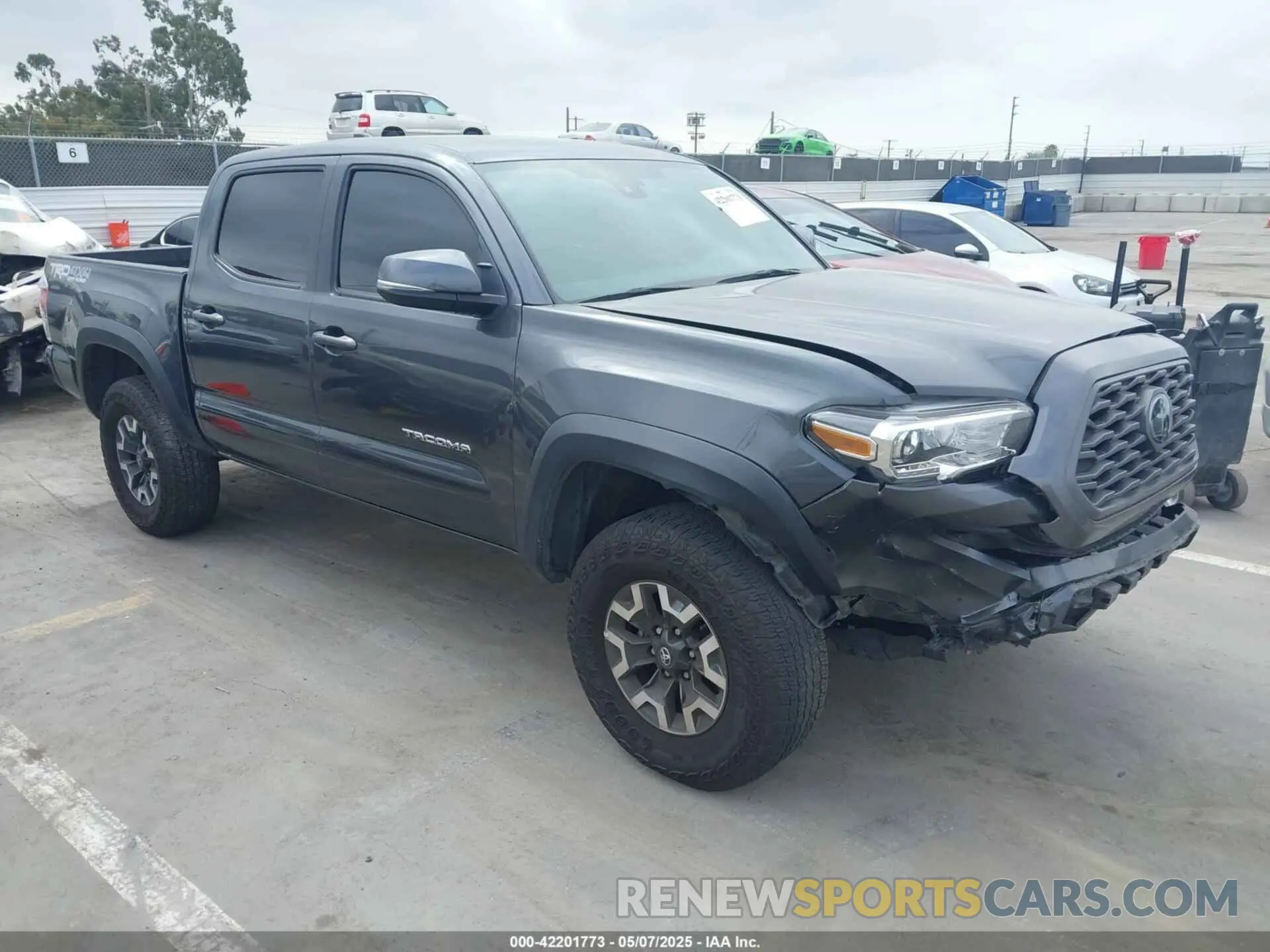 1 Photograph of a damaged car 3TMCZ5AN1PM601516 TOYOTA TACOMA 2023