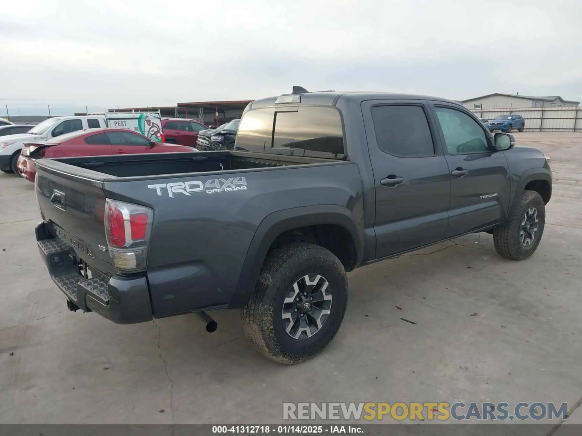 4 Photograph of a damaged car 3TMCZ5AN1PM601919 TOYOTA TACOMA 2023