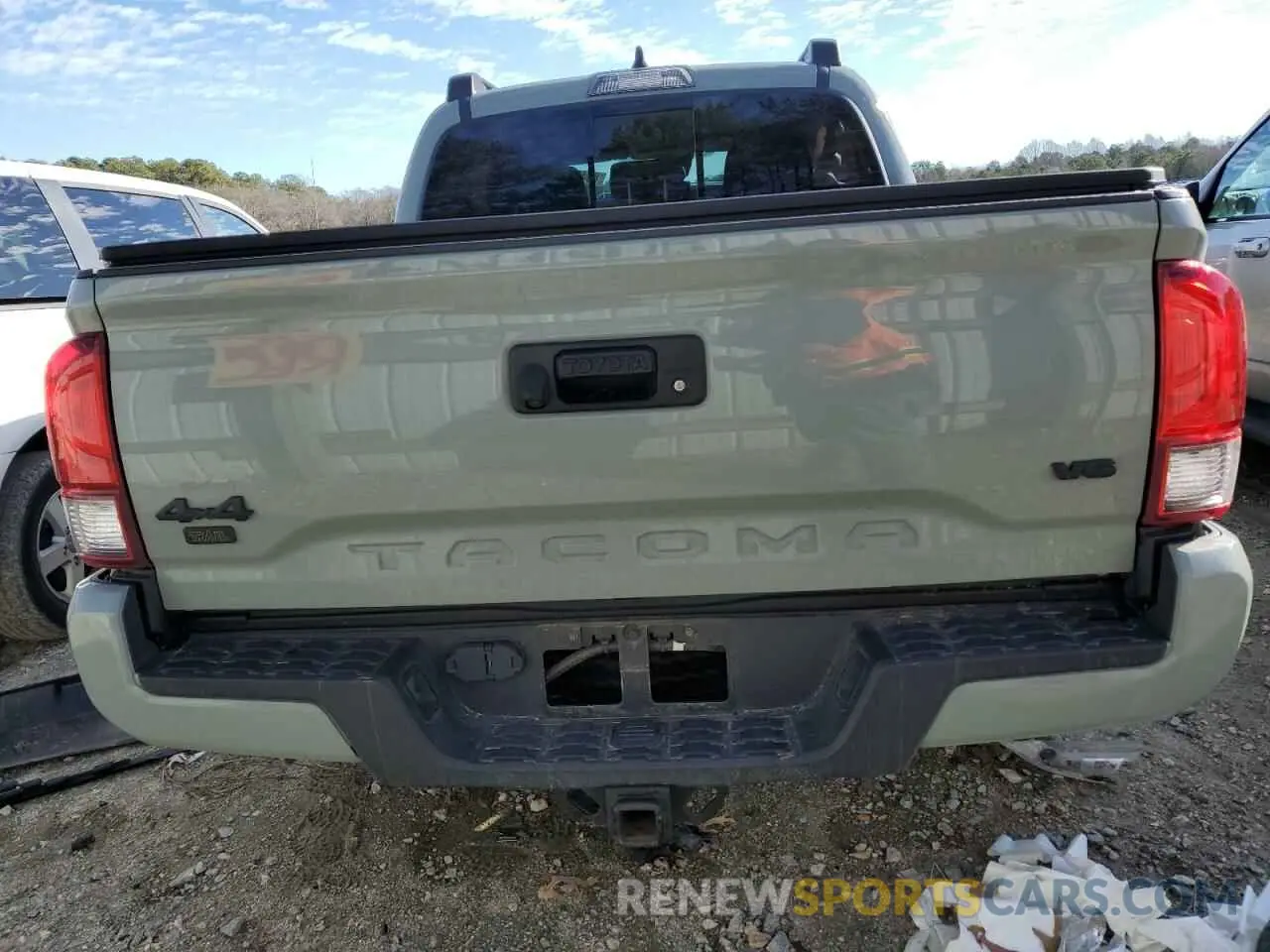 6 Photograph of a damaged car 3TMCZ5AN1PM613777 TOYOTA TACOMA 2023