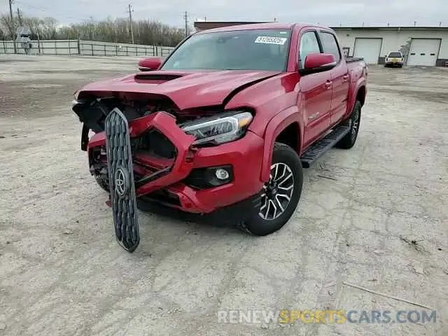 10 Photograph of a damaged car 3TMCZ5AN1PM614833 TOYOTA TACOMA 2023