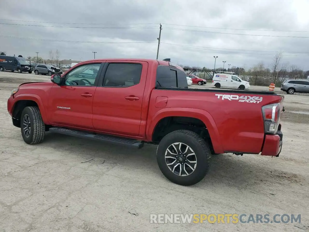 2 Photograph of a damaged car 3TMCZ5AN1PM614833 TOYOTA TACOMA 2023