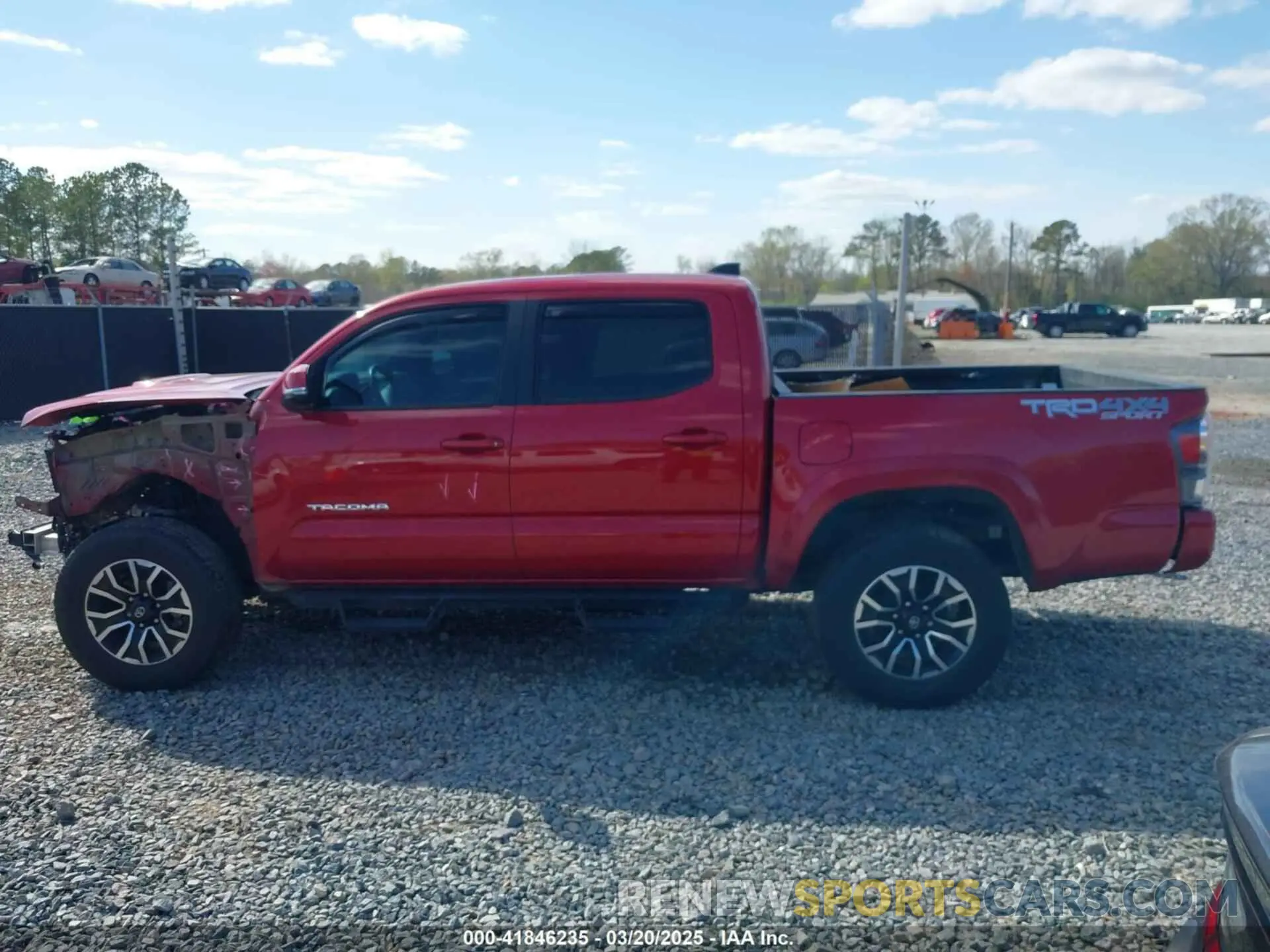 15 Photograph of a damaged car 3TMCZ5AN1PM623709 TOYOTA TACOMA 2023