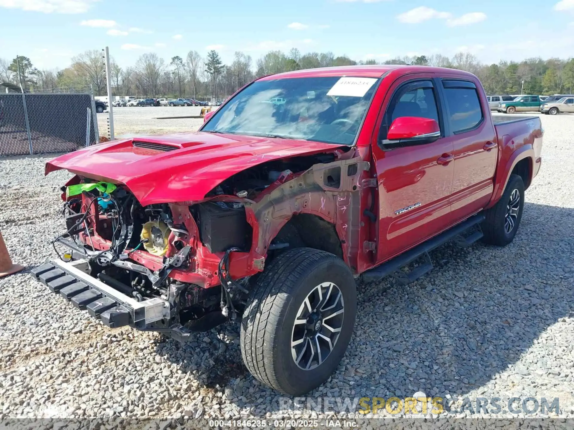 2 Photograph of a damaged car 3TMCZ5AN1PM623709 TOYOTA TACOMA 2023