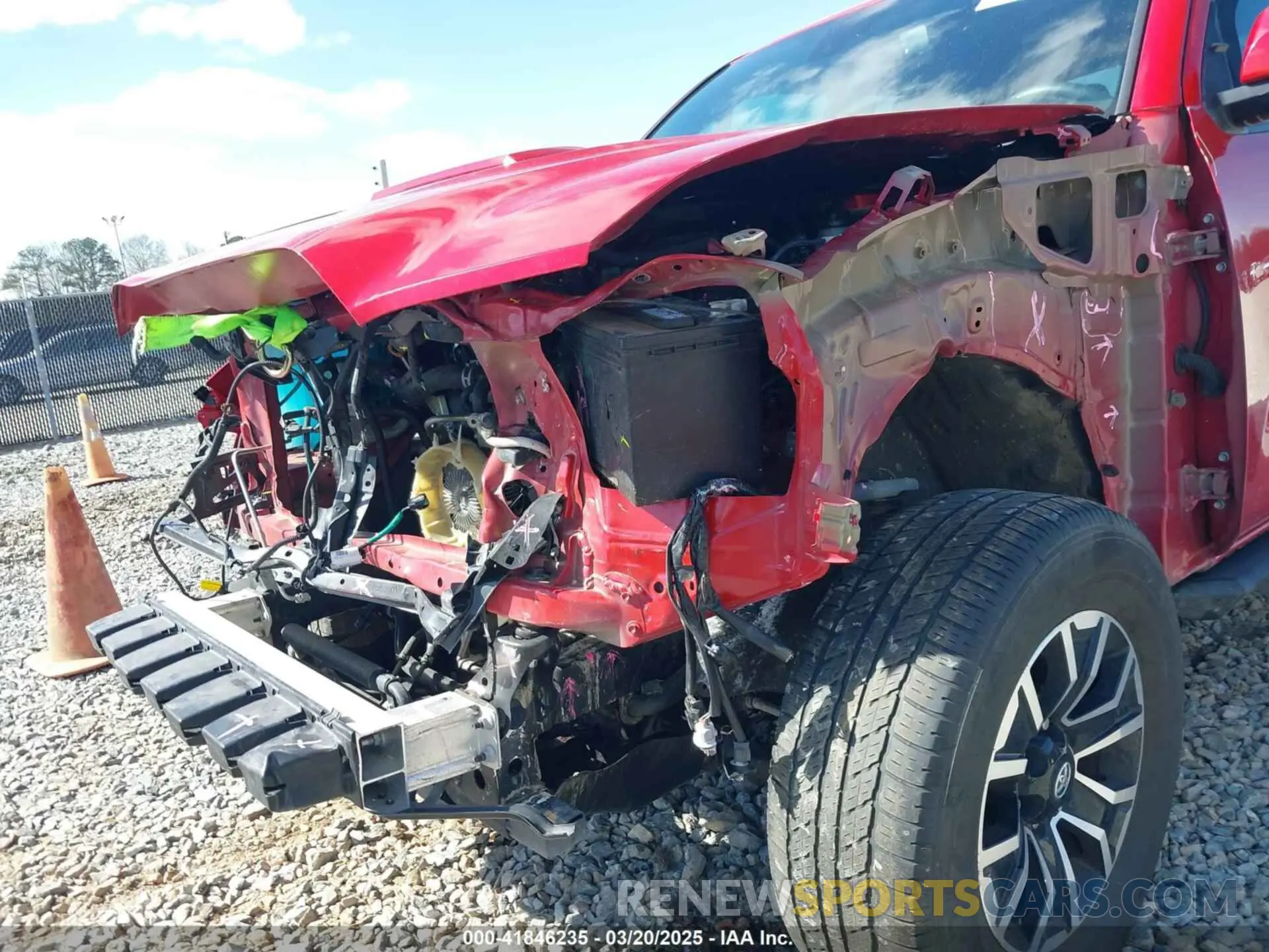 6 Photograph of a damaged car 3TMCZ5AN1PM623709 TOYOTA TACOMA 2023