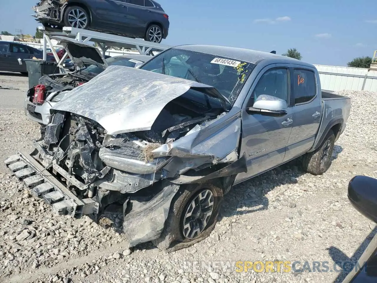 1 Photograph of a damaged car 3TMCZ5AN1PM651588 TOYOTA TACOMA 2023