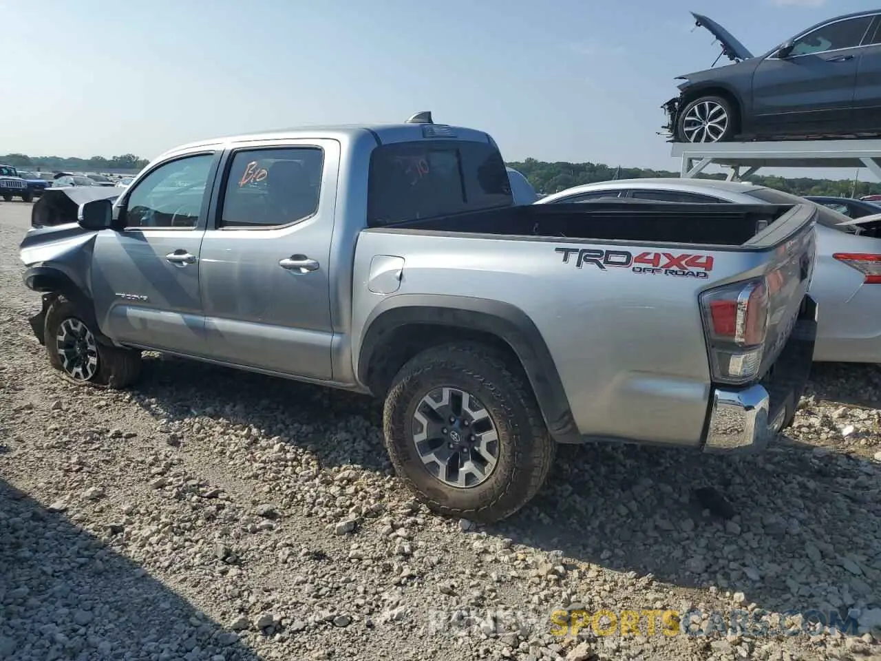 2 Photograph of a damaged car 3TMCZ5AN1PM651588 TOYOTA TACOMA 2023