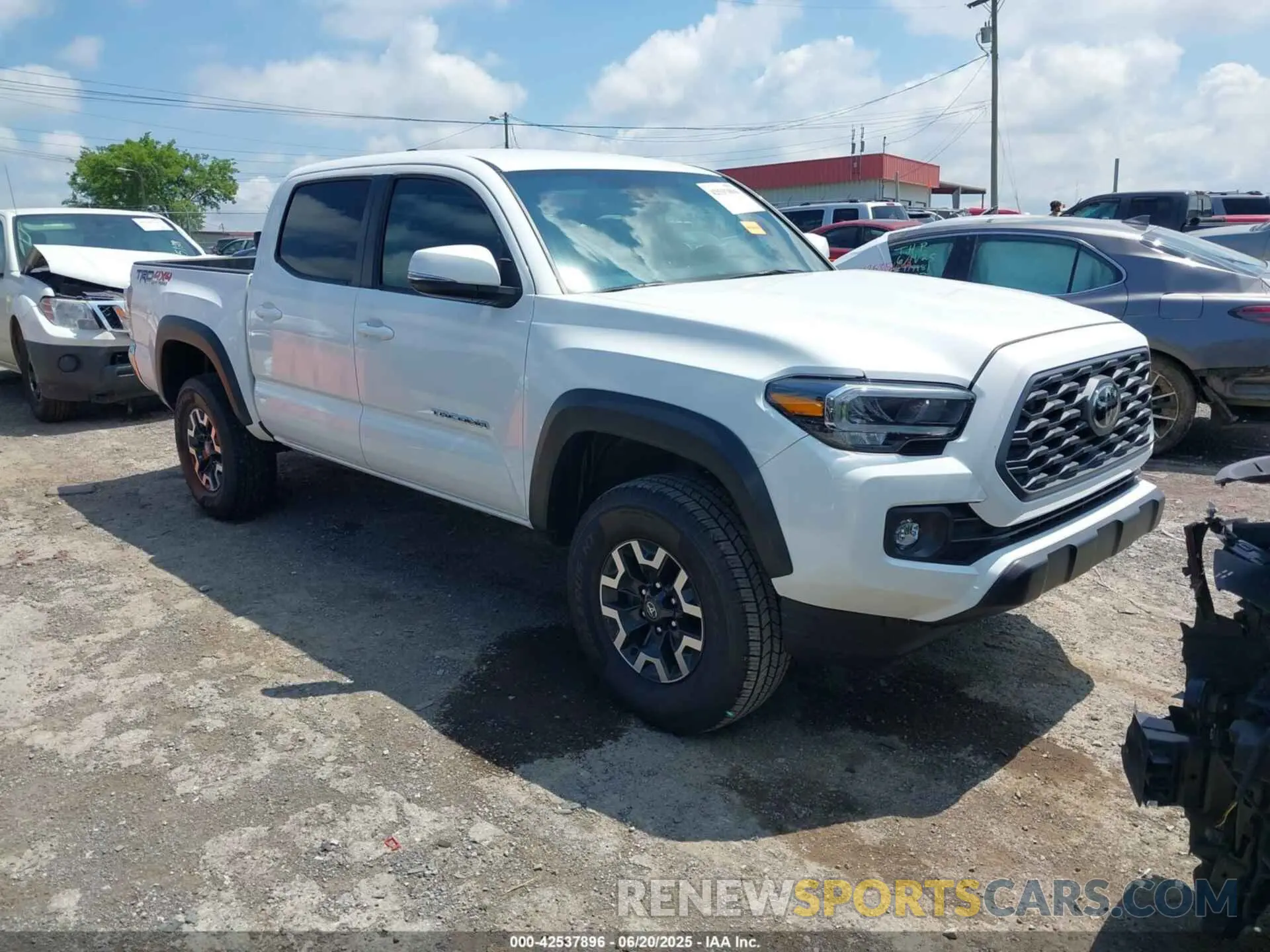 1 Photograph of a damaged car 3TMCZ5AN1PM655009 TOYOTA TACOMA 2023