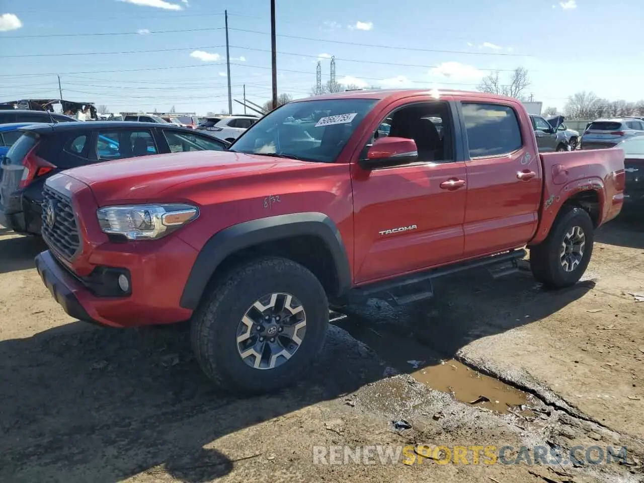 1 Photograph of a damaged car 3TMCZ5AN2PM534893 TOYOTA TACOMA 2023
