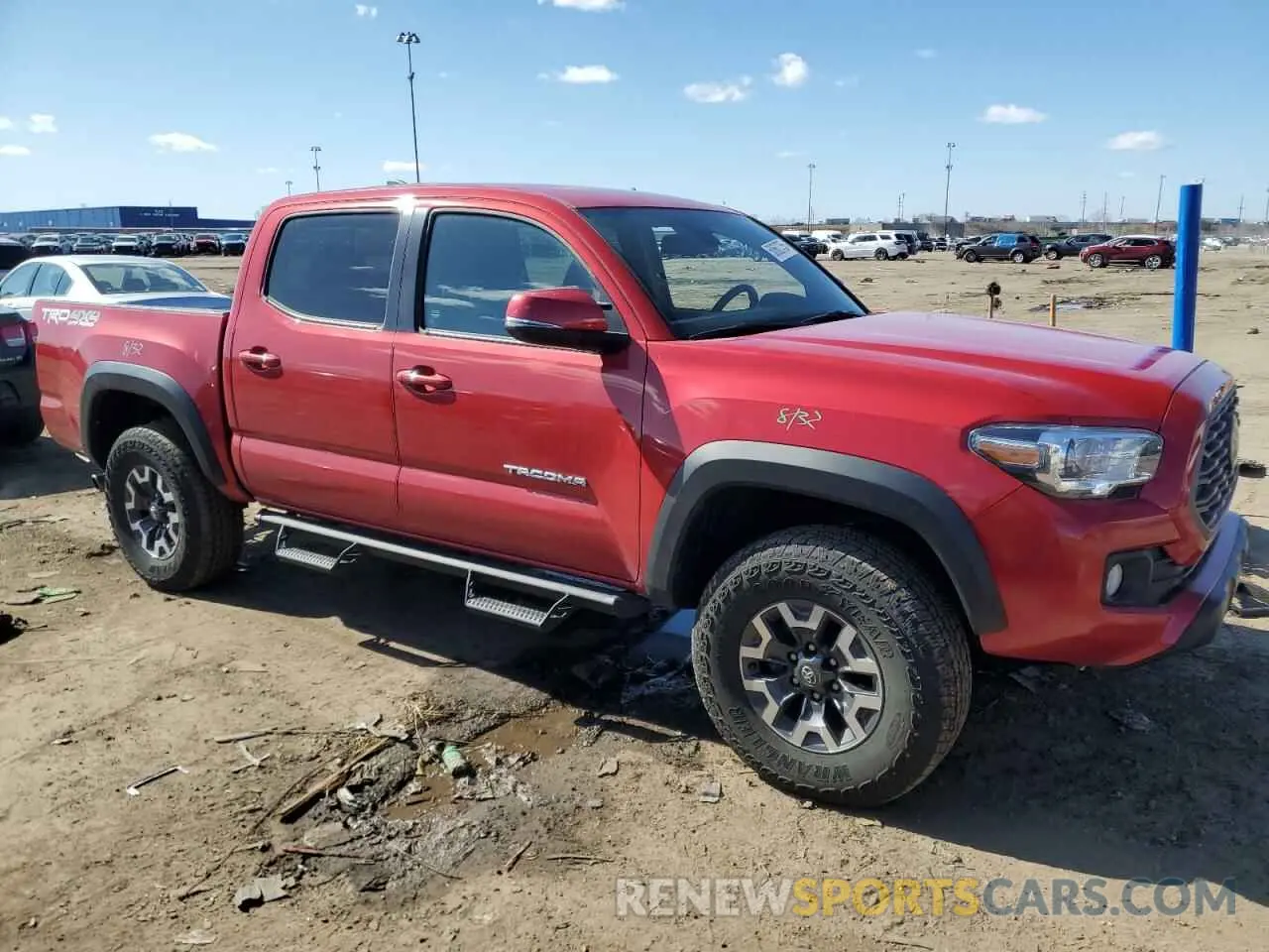 4 Photograph of a damaged car 3TMCZ5AN2PM534893 TOYOTA TACOMA 2023