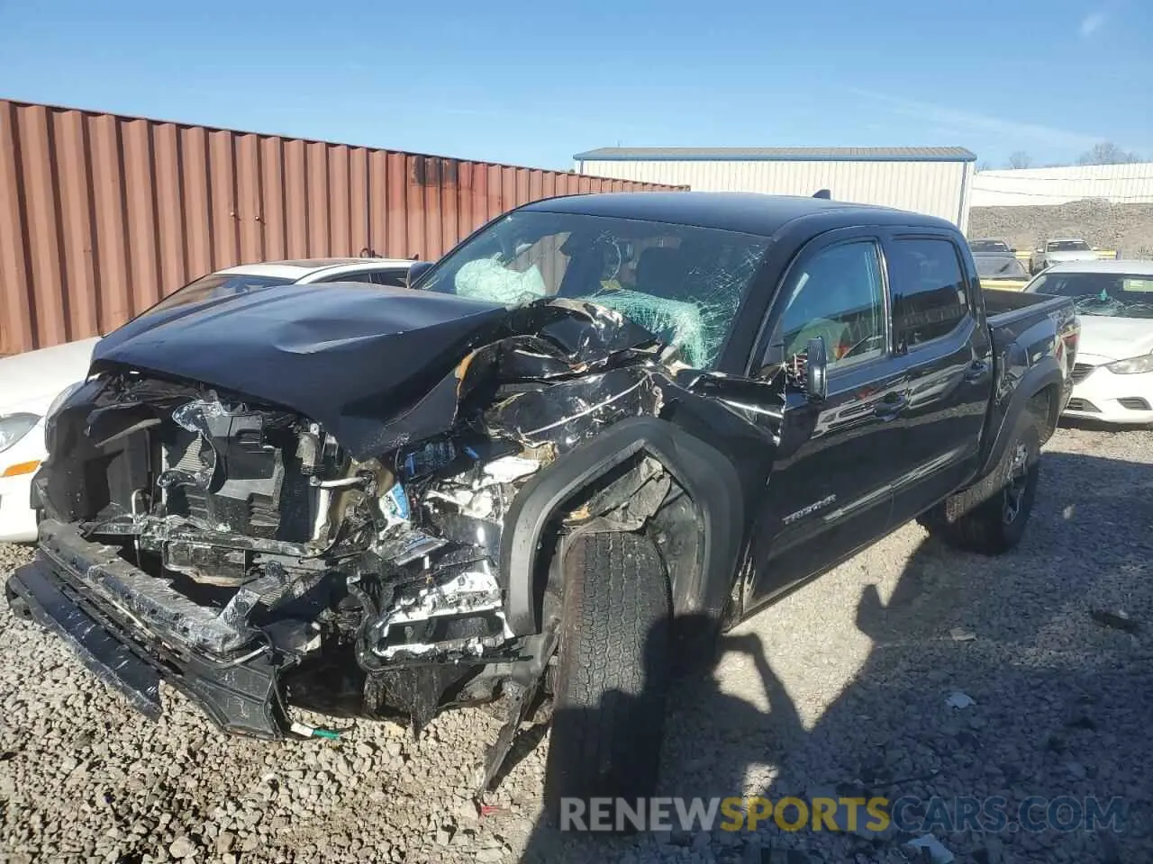 1 Photograph of a damaged car 3TMCZ5AN2PM536188 TOYOTA TACOMA 2023