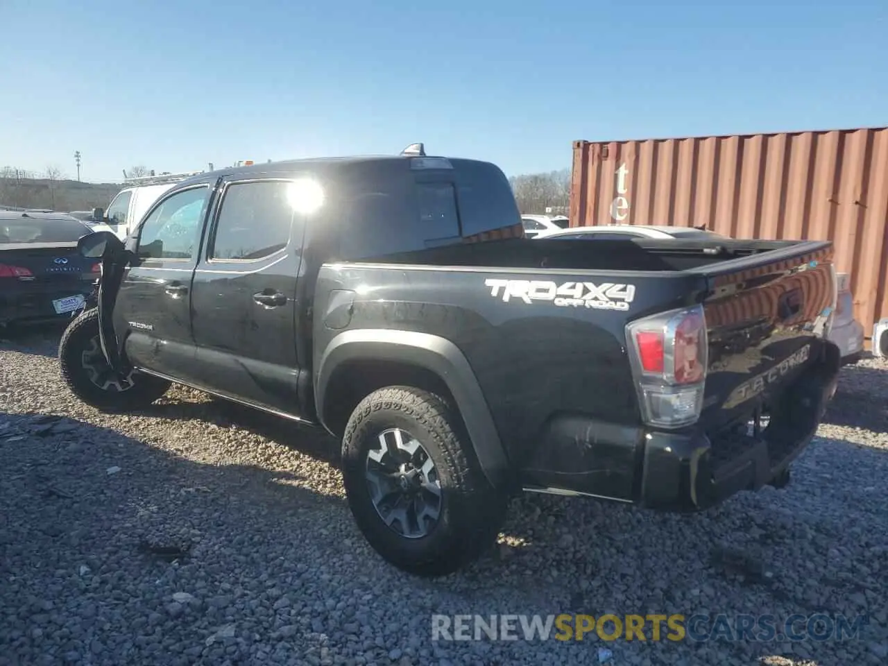 2 Photograph of a damaged car 3TMCZ5AN2PM536188 TOYOTA TACOMA 2023