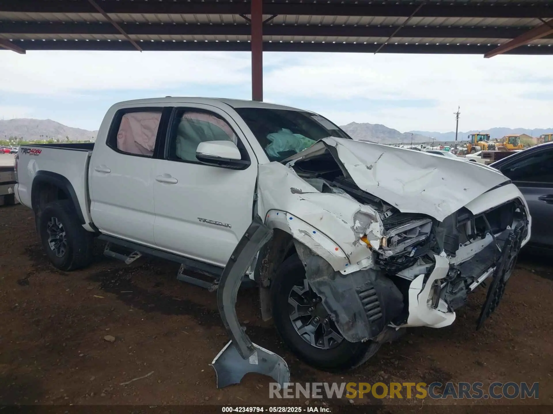 1 Photograph of a damaged car 3TMCZ5AN2PM536191 TOYOTA TACOMA 2023