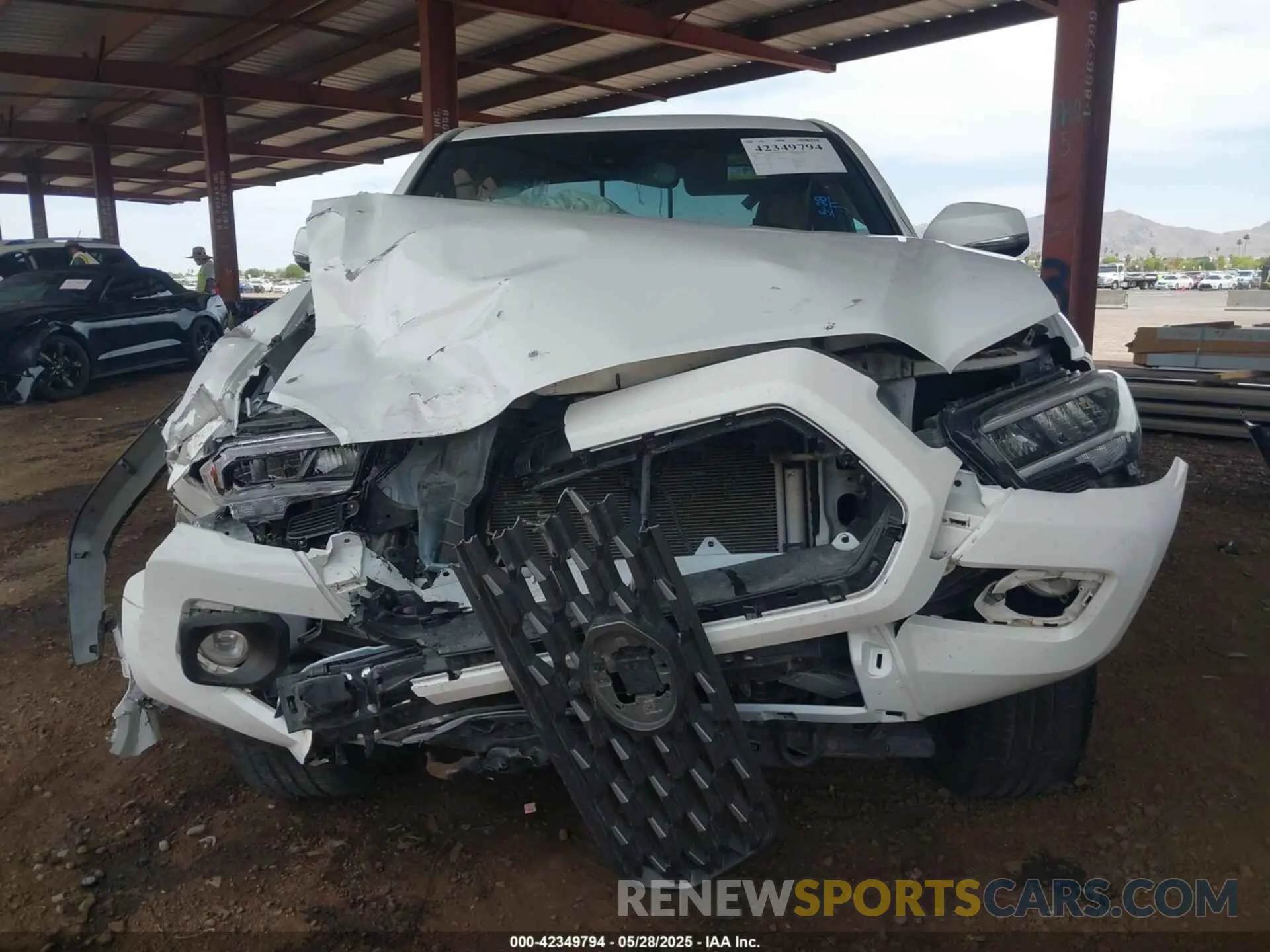 12 Photograph of a damaged car 3TMCZ5AN2PM536191 TOYOTA TACOMA 2023