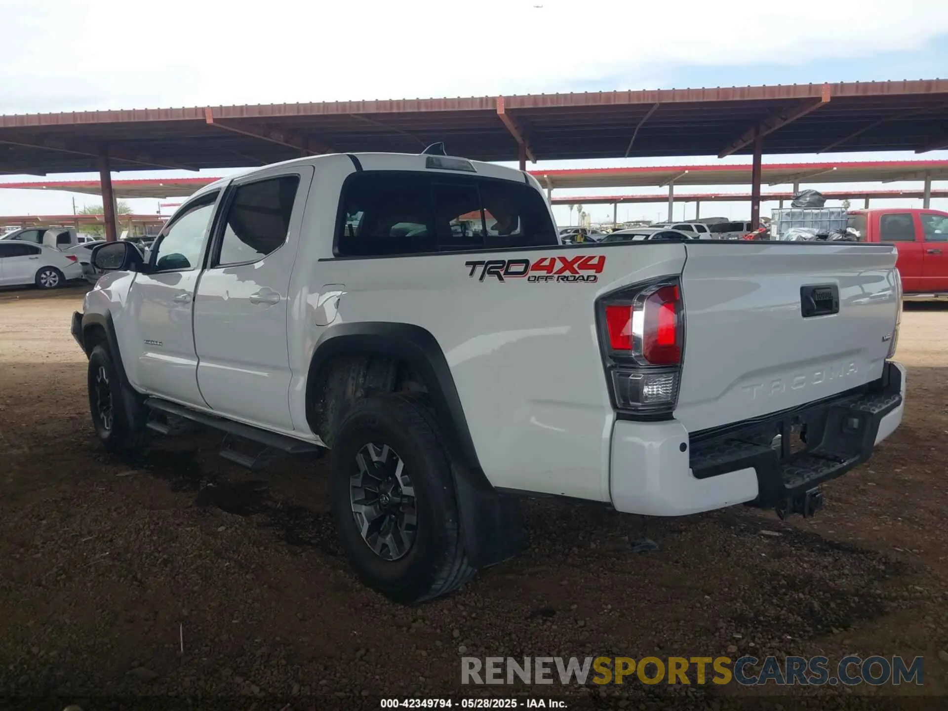 3 Photograph of a damaged car 3TMCZ5AN2PM536191 TOYOTA TACOMA 2023