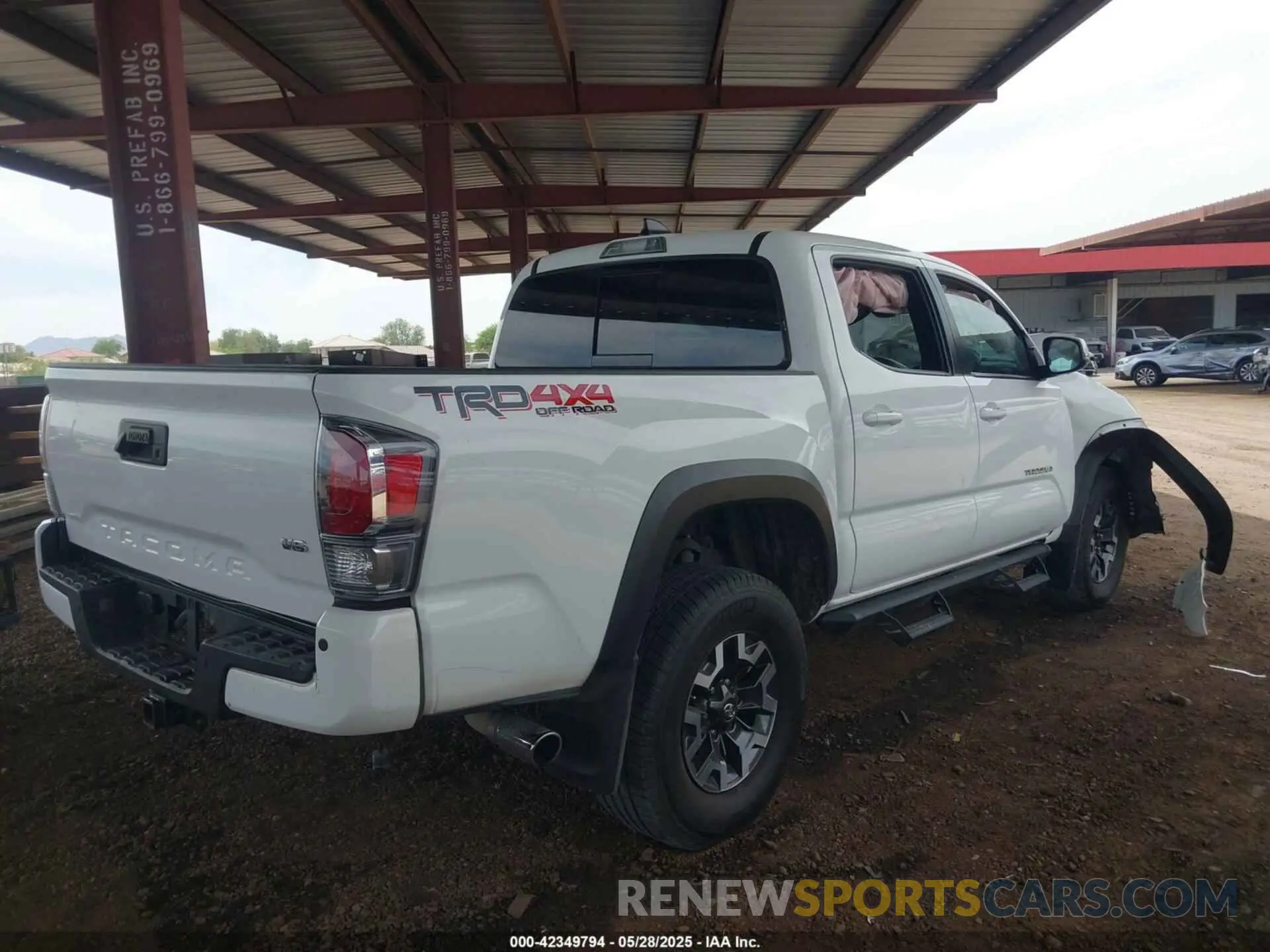 4 Photograph of a damaged car 3TMCZ5AN2PM536191 TOYOTA TACOMA 2023