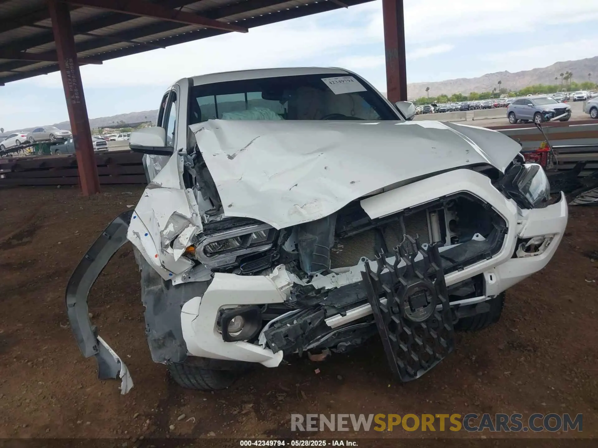6 Photograph of a damaged car 3TMCZ5AN2PM536191 TOYOTA TACOMA 2023