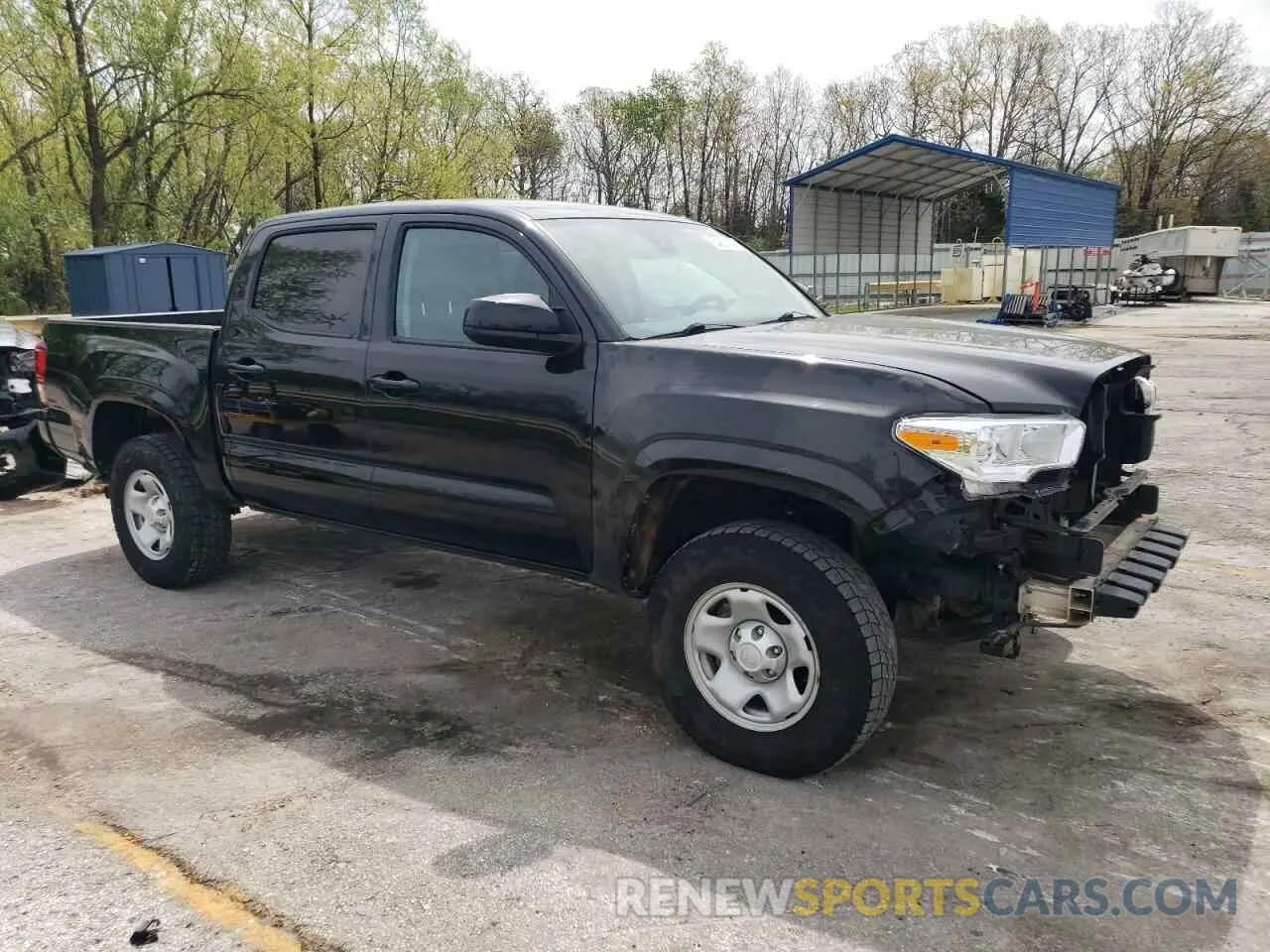 4 Photograph of a damaged car 3TMCZ5AN2PM536952 TOYOTA TACOMA 2023