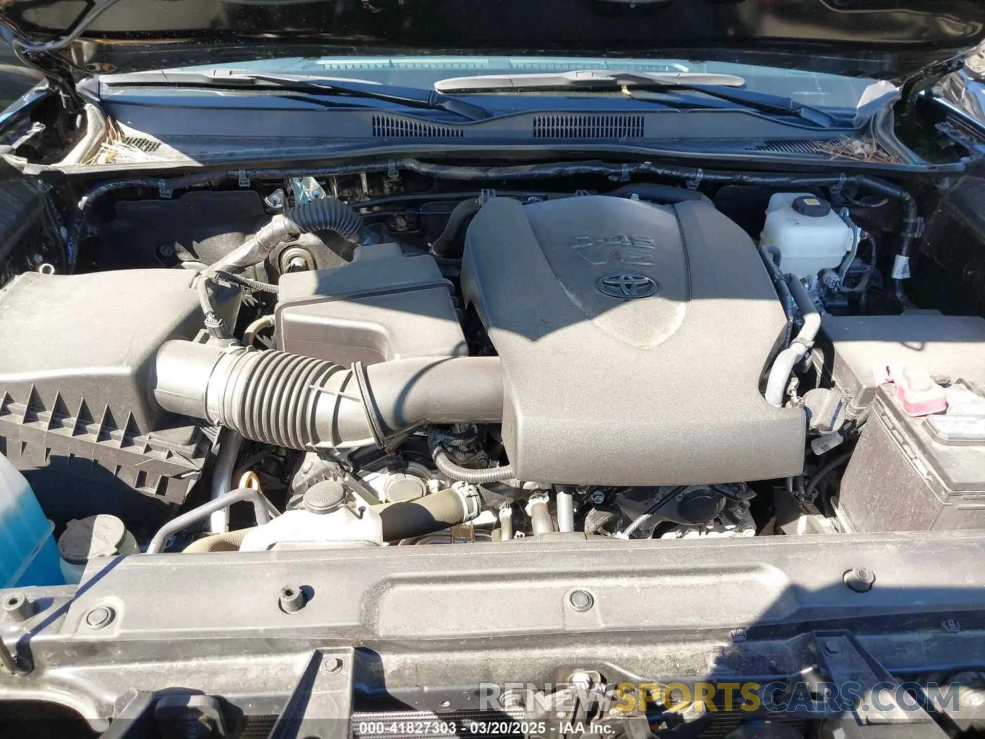 10 Photograph of a damaged car 3TMCZ5AN2PM623508 TOYOTA TACOMA 2023