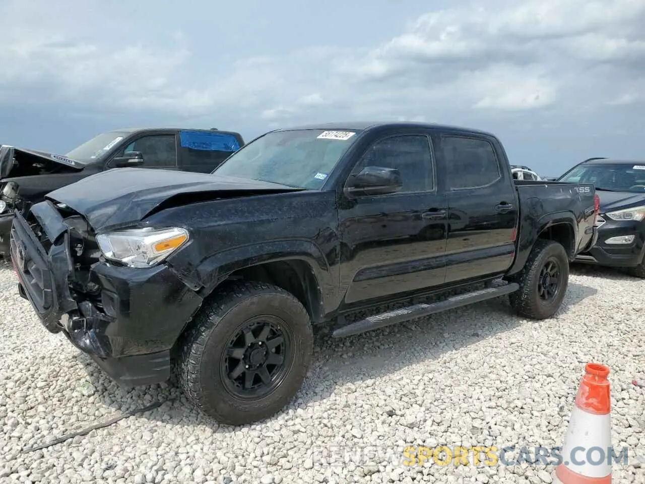 1 Photograph of a damaged car 3TMCZ5AN2PM636047 TOYOTA TACOMA 2023