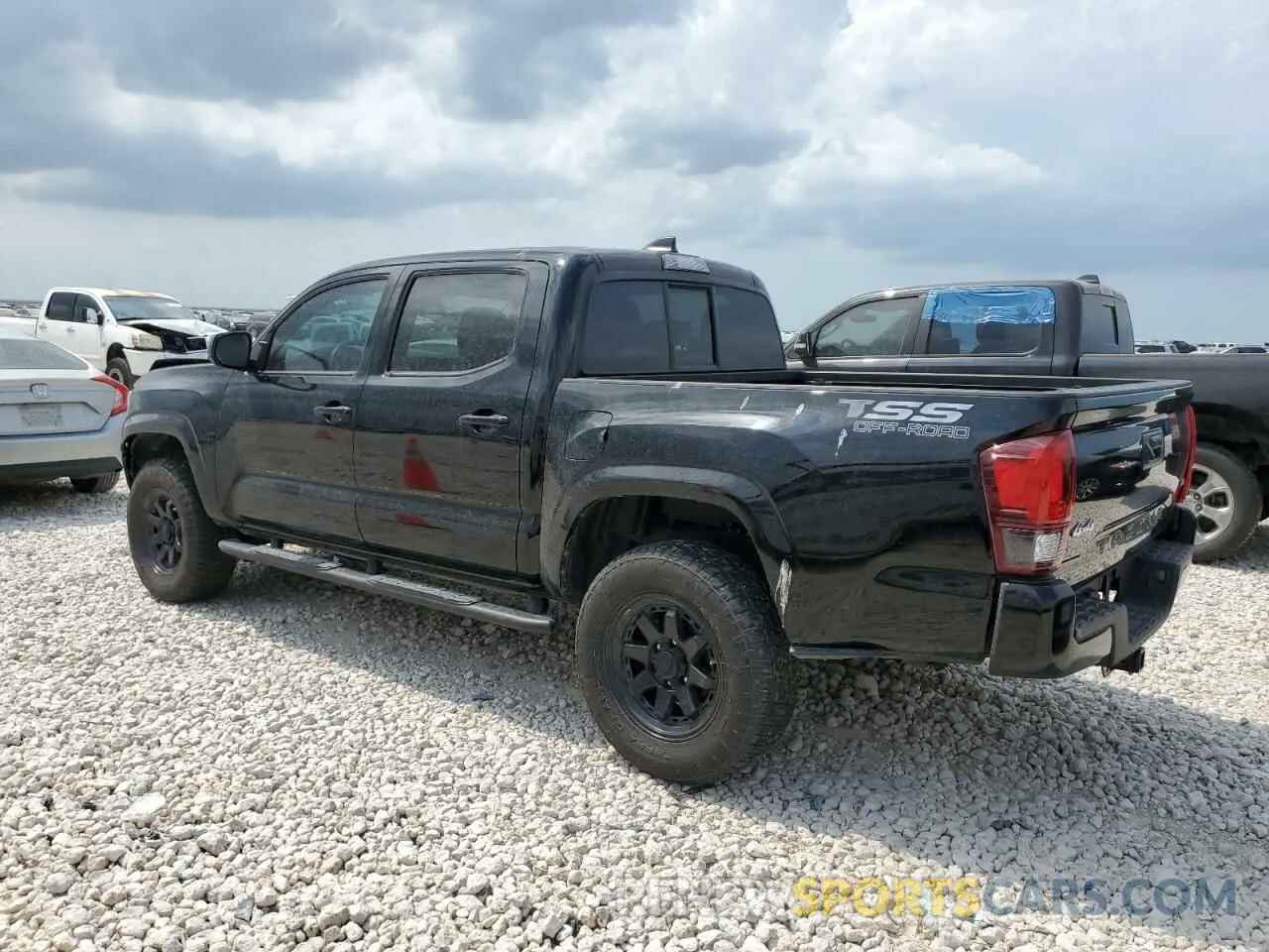 2 Photograph of a damaged car 3TMCZ5AN2PM636047 TOYOTA TACOMA 2023