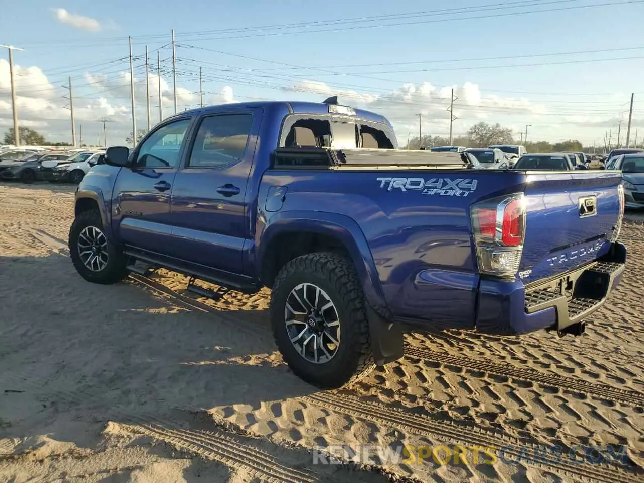 2 Photograph of a damaged car 3TMCZ5AN2PM639501 TOYOTA TACOMA 2023