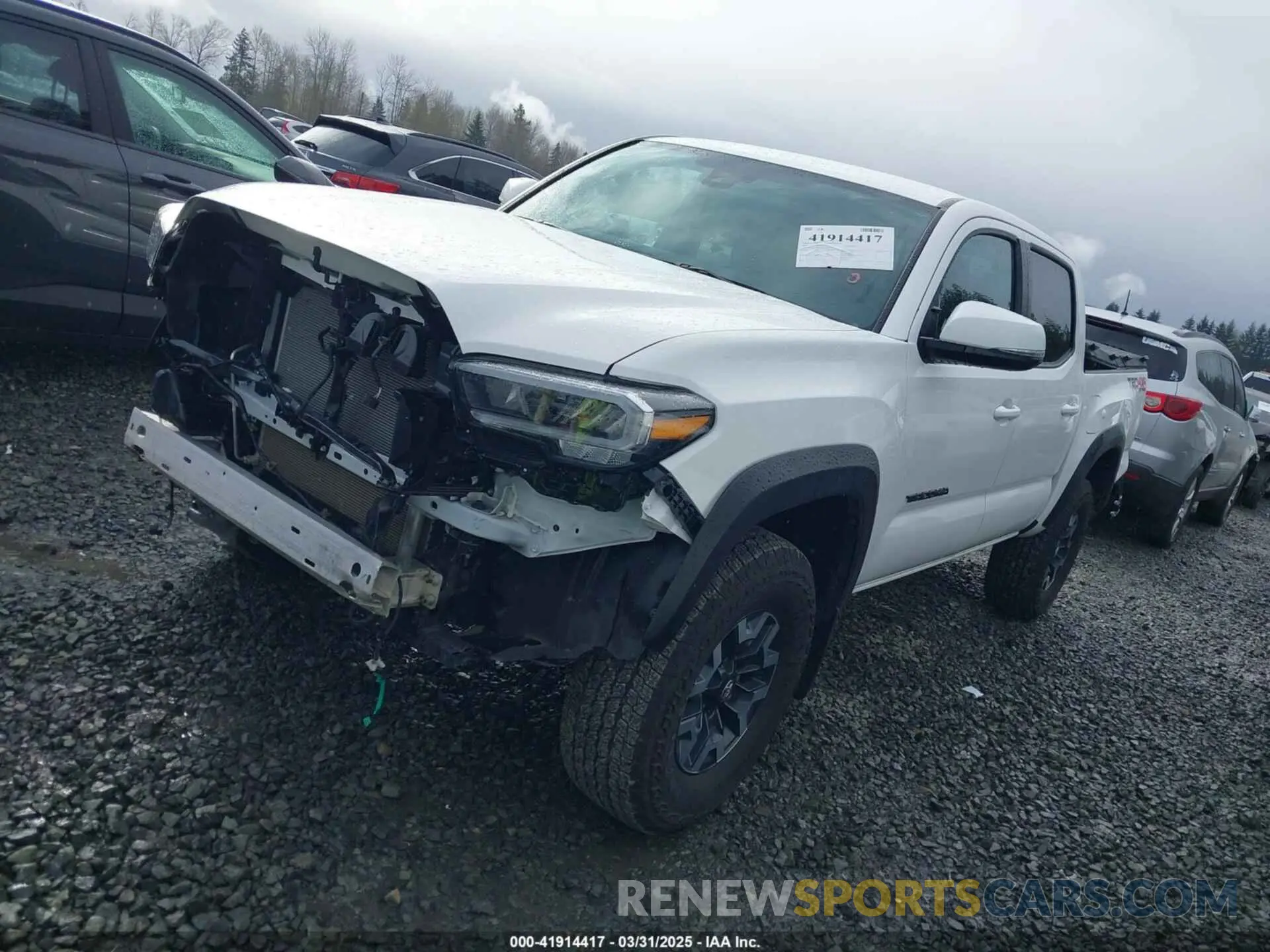2 Photograph of a damaged car 3TMCZ5AN2PM641880 TOYOTA TACOMA 2023