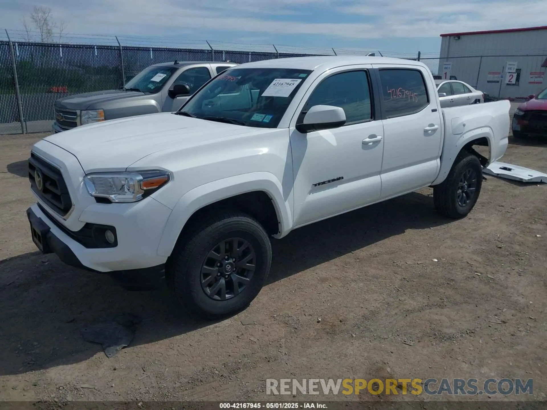2 Photograph of a damaged car 3TMCZ5AN2PM642205 TOYOTA TACOMA 2023