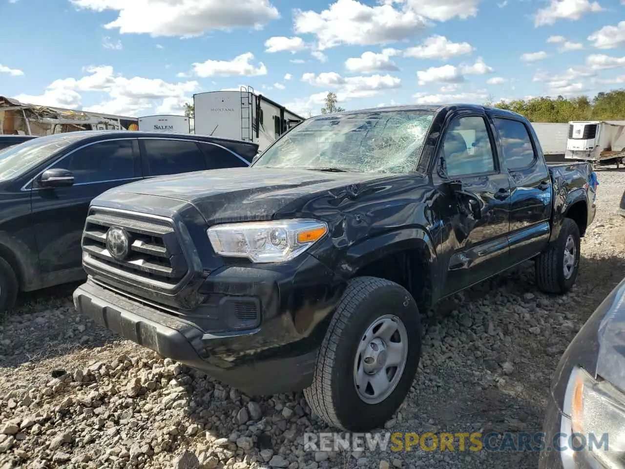 1 Photograph of a damaged car 3TMCZ5AN3PM558586 TOYOTA TACOMA 2023