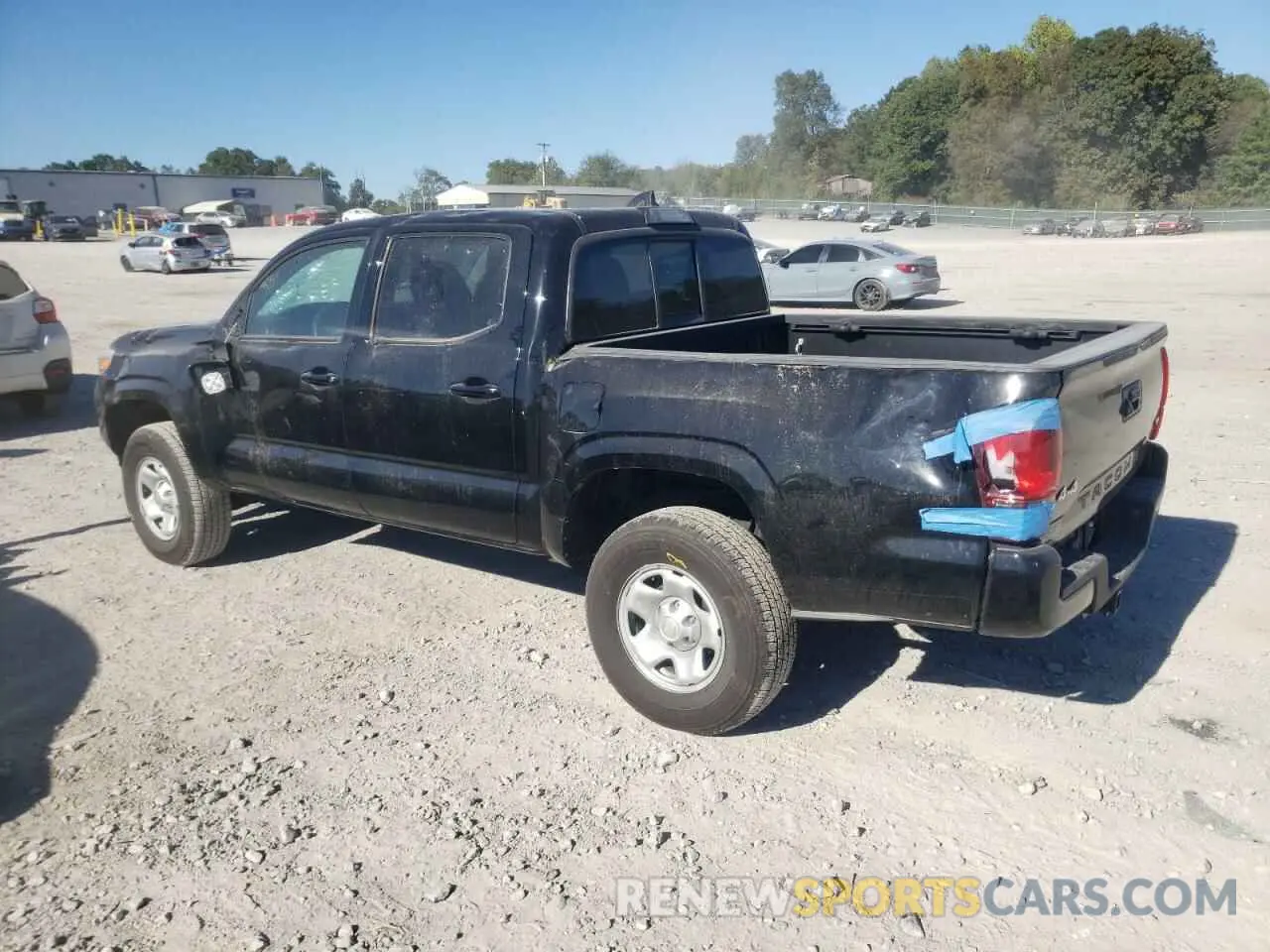 2 Photograph of a damaged car 3TMCZ5AN3PM558586 TOYOTA TACOMA 2023