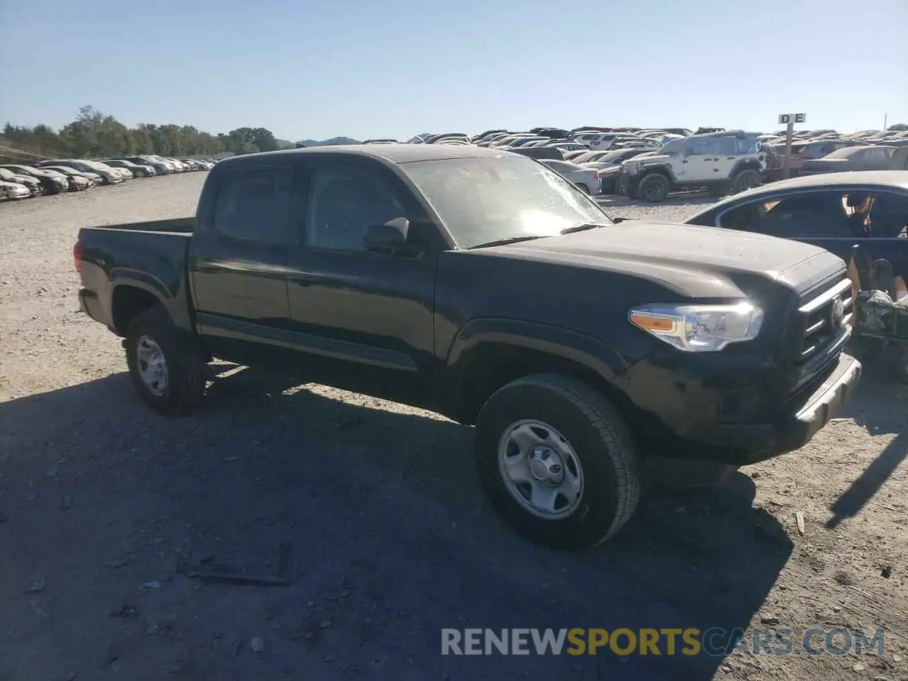 4 Photograph of a damaged car 3TMCZ5AN3PM558586 TOYOTA TACOMA 2023
