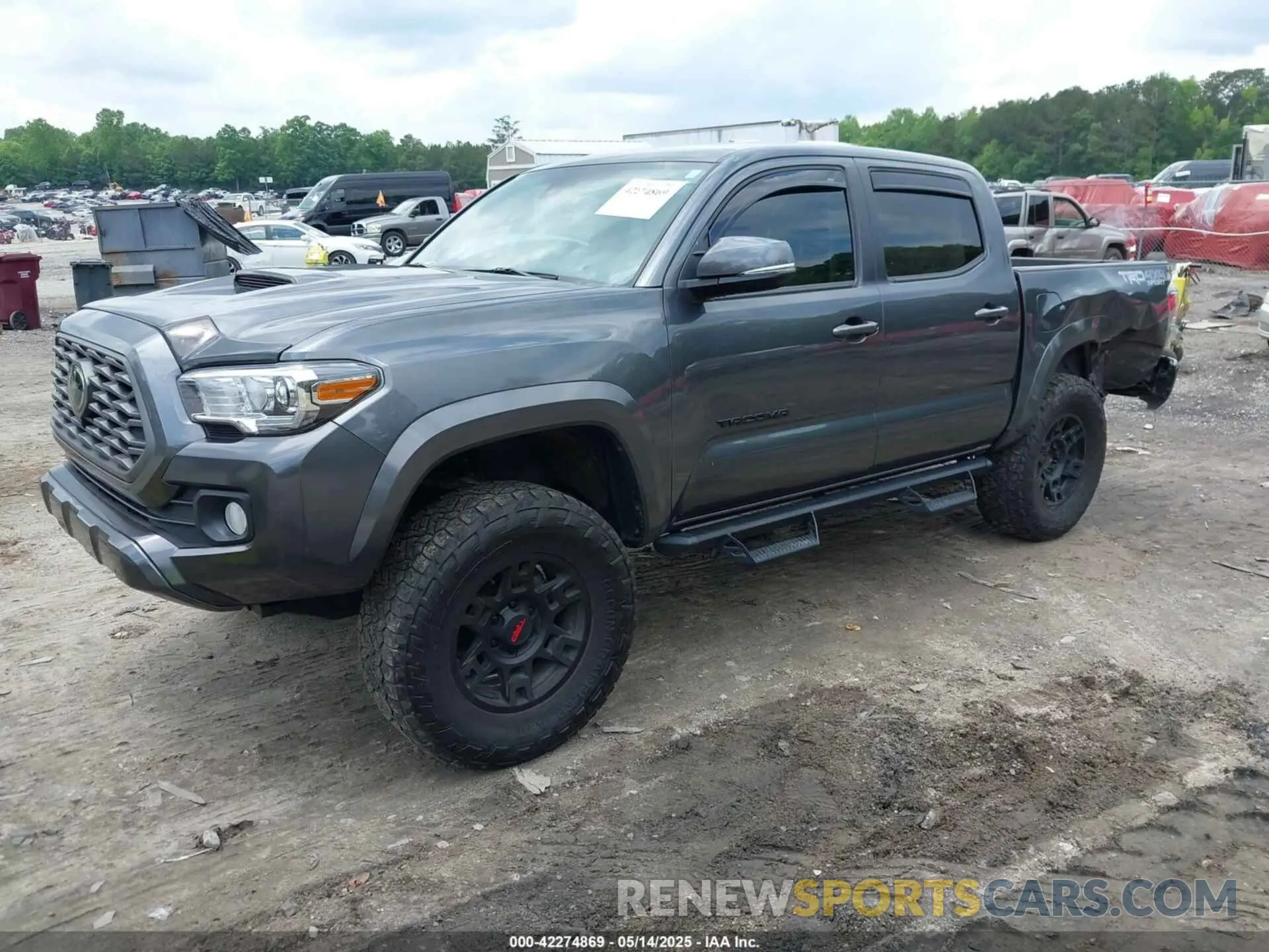 2 Photograph of a damaged car 3TMCZ5AN3PM567076 TOYOTA TACOMA 2023