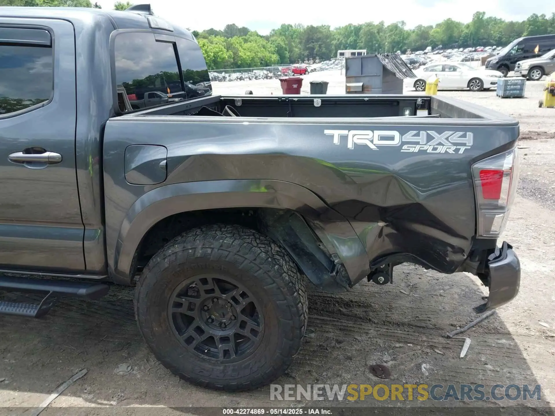 6 Photograph of a damaged car 3TMCZ5AN3PM567076 TOYOTA TACOMA 2023