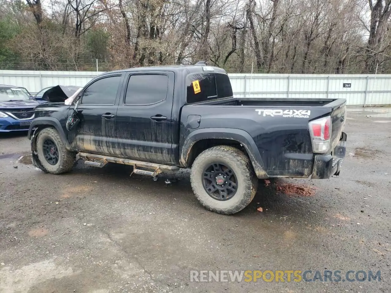 2 Photograph of a damaged car 3TMCZ5AN3PM581348 TOYOTA TACOMA 2023