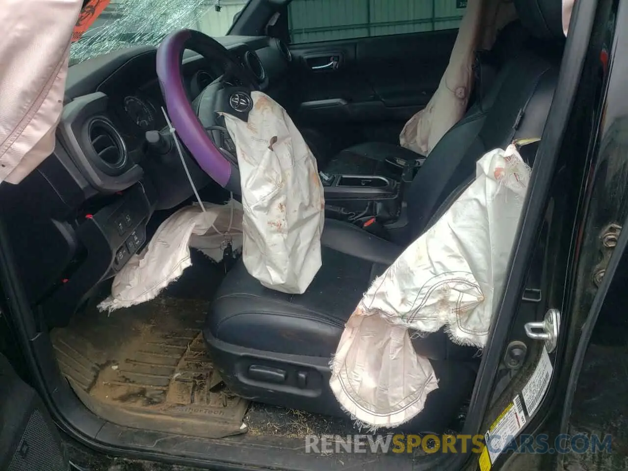 7 Photograph of a damaged car 3TMCZ5AN3PM581348 TOYOTA TACOMA 2023