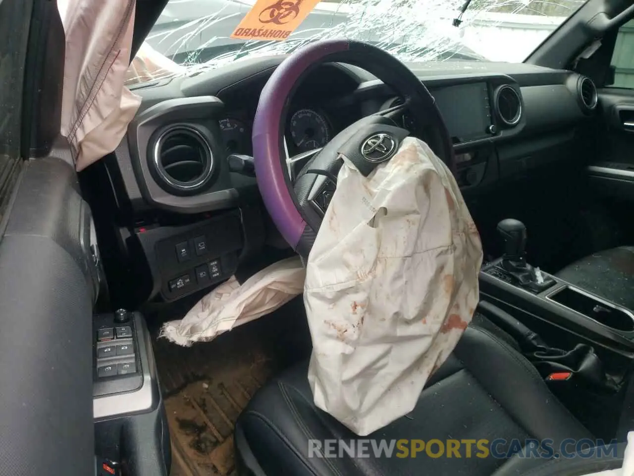 8 Photograph of a damaged car 3TMCZ5AN3PM581348 TOYOTA TACOMA 2023