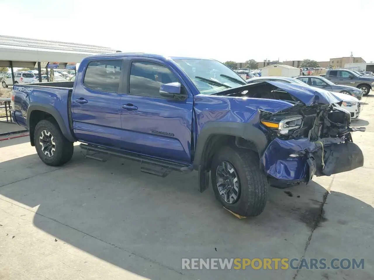4 Photograph of a damaged car 3TMCZ5AN3PM588042 TOYOTA TACOMA 2023
