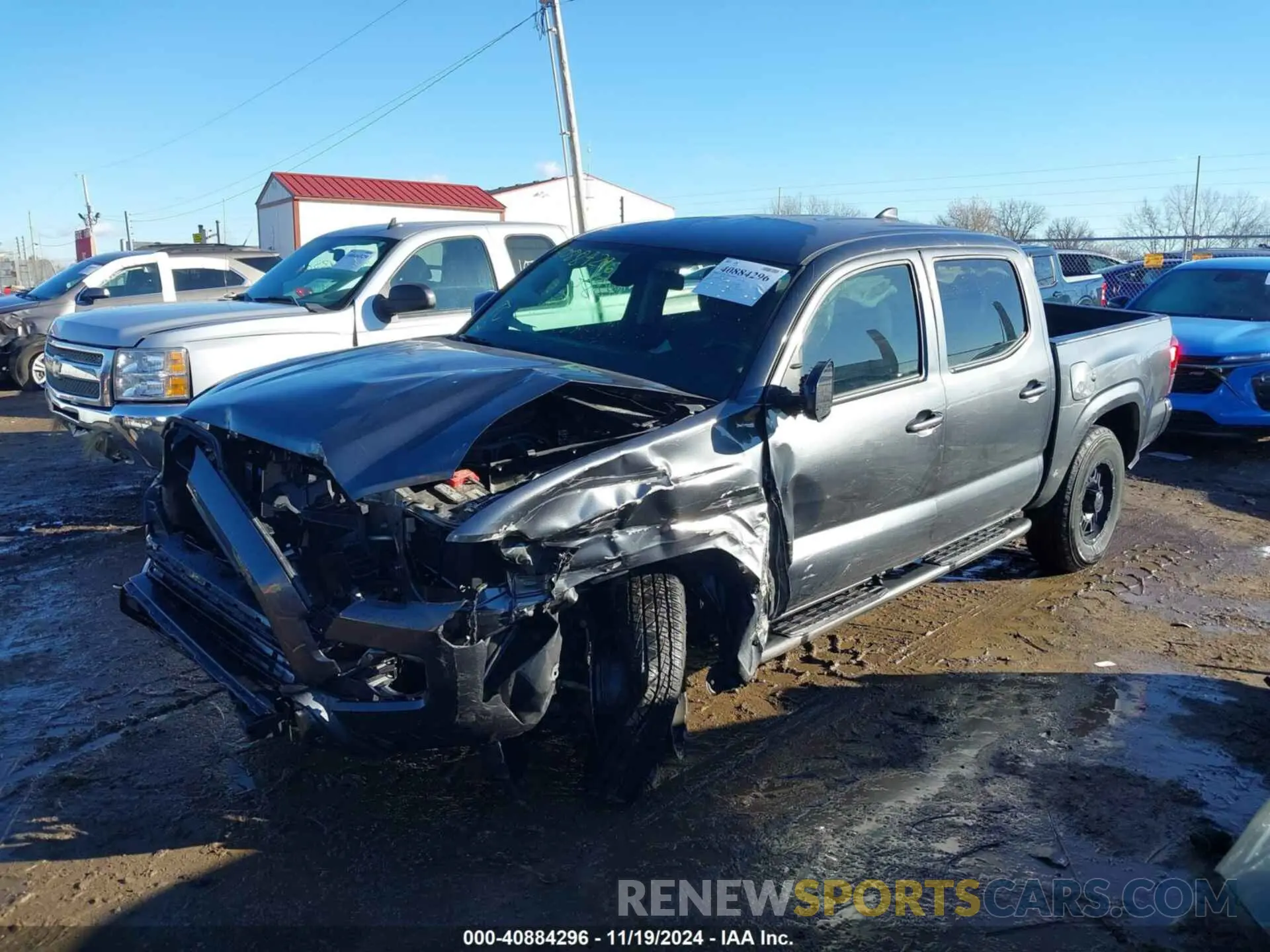 2 Photograph of a damaged car 3TMCZ5AN4PM538329 TOYOTA TACOMA 2023