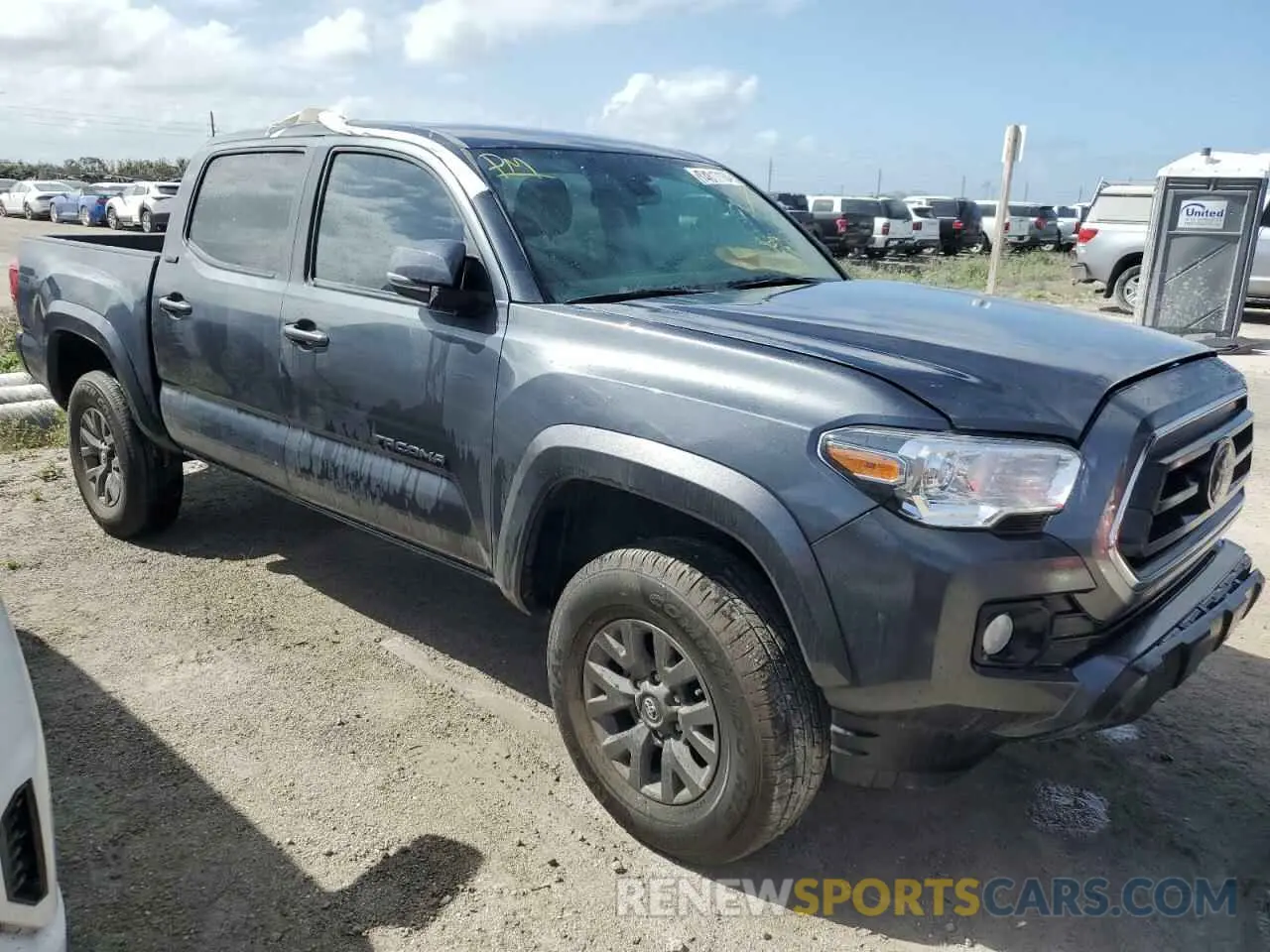 4 Photograph of a damaged car 3TMCZ5AN4PM567099 TOYOTA TACOMA 2023