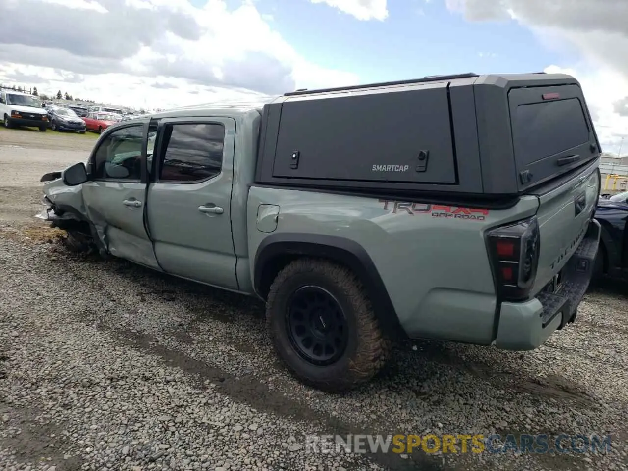 2 Photograph of a damaged car 3TMCZ5AN4PM583643 TOYOTA TACOMA 2023