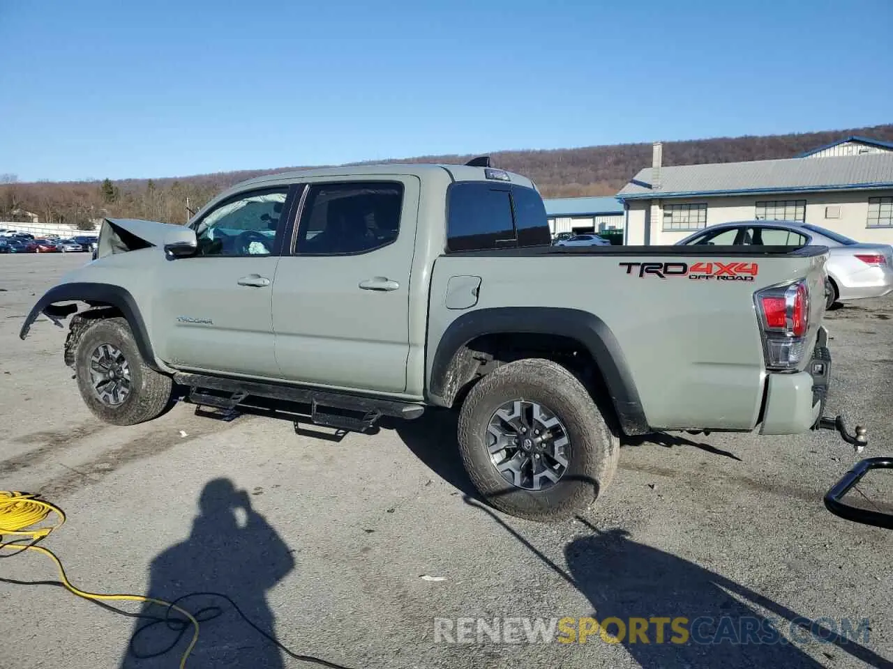 2 Photograph of a damaged car 3TMCZ5AN4PM601543 TOYOTA TACOMA 2023