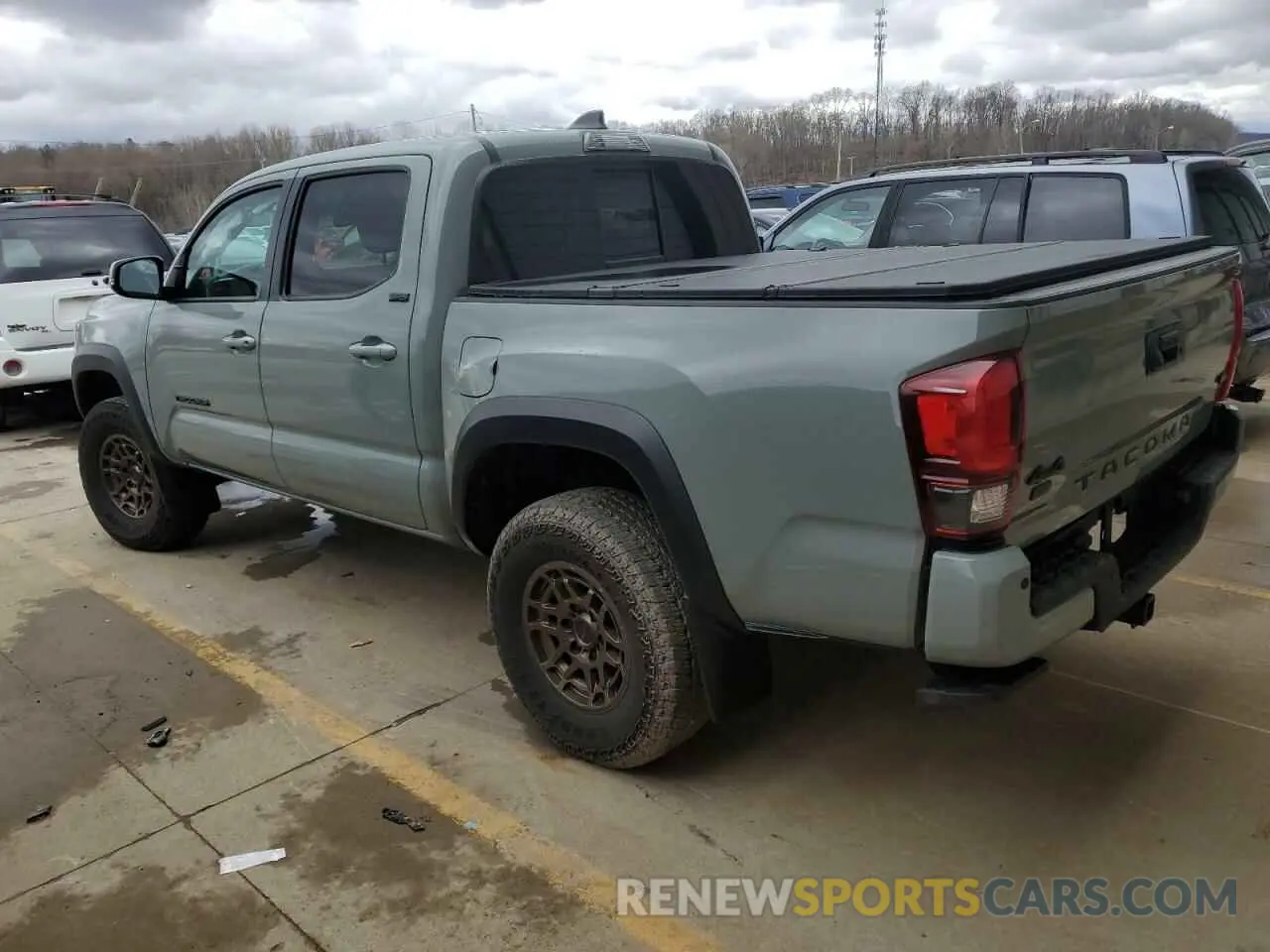 2 Photograph of a damaged car 3TMCZ5AN4PM622859 TOYOTA TACOMA 2023
