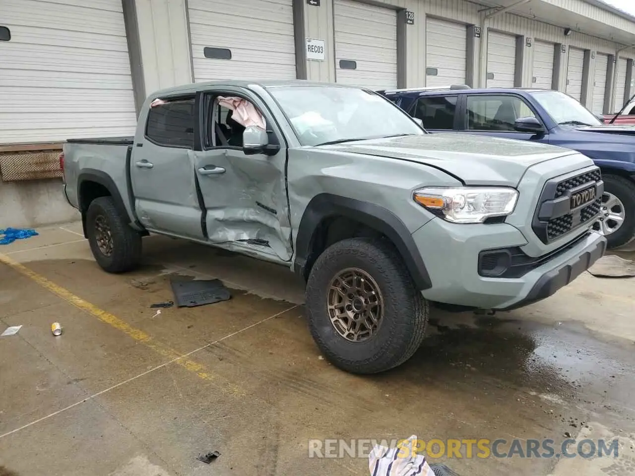4 Photograph of a damaged car 3TMCZ5AN4PM622859 TOYOTA TACOMA 2023
